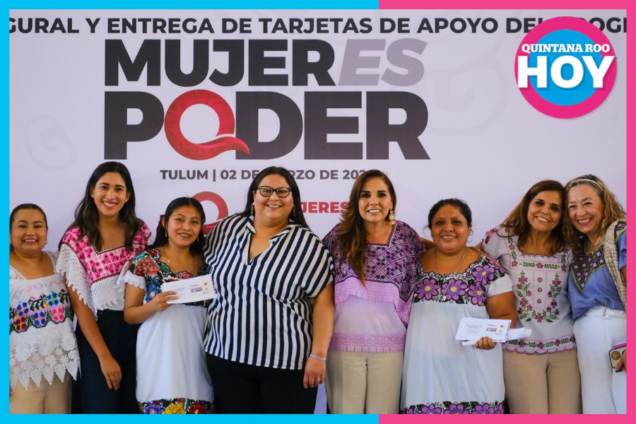 Mara Lezama anuncia 60 mil beneficiarias en el programa Mujer es Poder