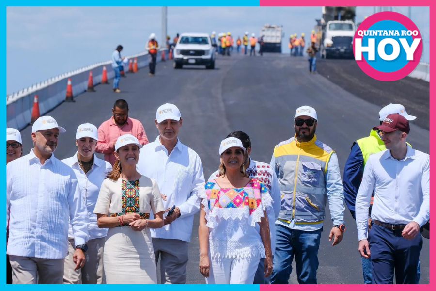 Puente Nichupté entra en su fase final; podría abrir en abril