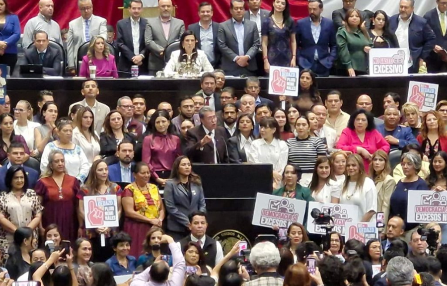 Congreso rechaza la reforma electoral de Sheinbaum; Morena prepara el “Plan B”