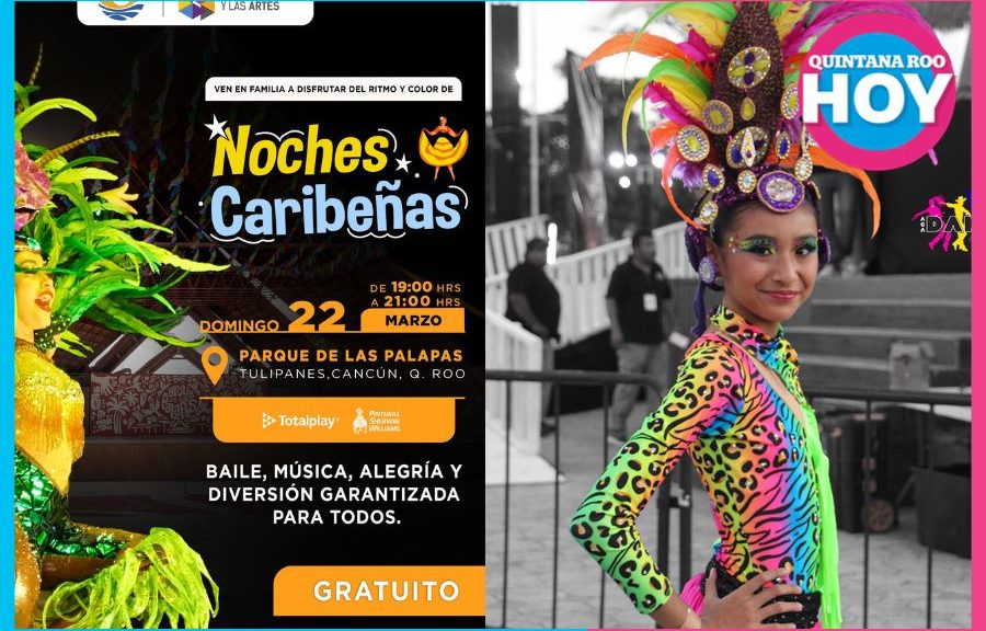 Regresan las Noches Caribeñas al Parque de las Palapas con danza y cultura