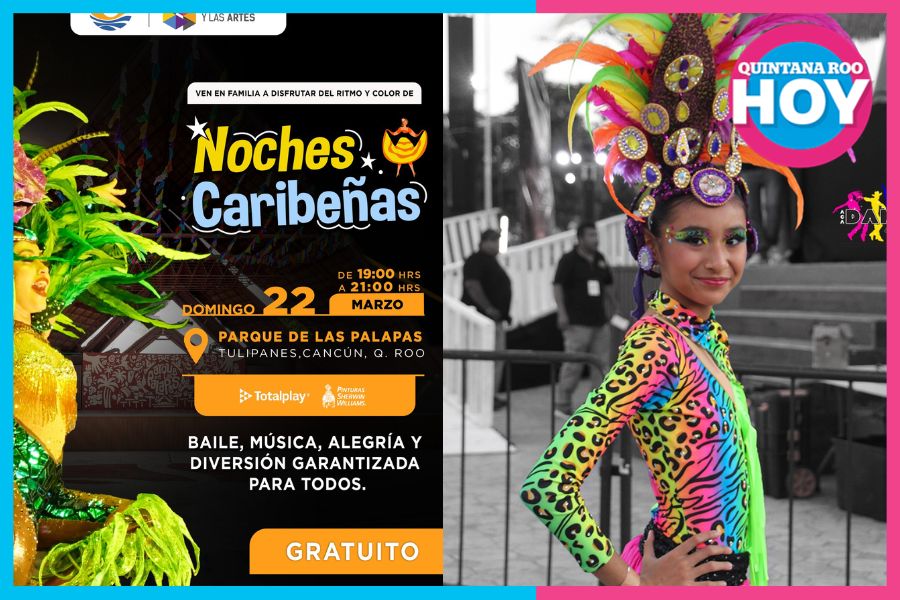 Regresan las Noches Caribeñas al Parque de las Palapas con danza y cultura