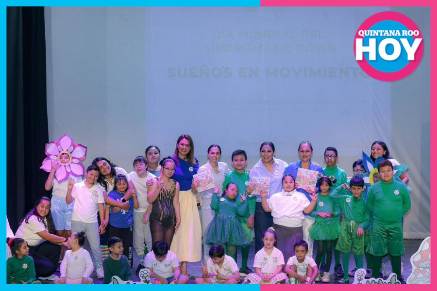 Cancún celebra el Día Mundial del Síndrome de Down con “Sueños en Movimiento”