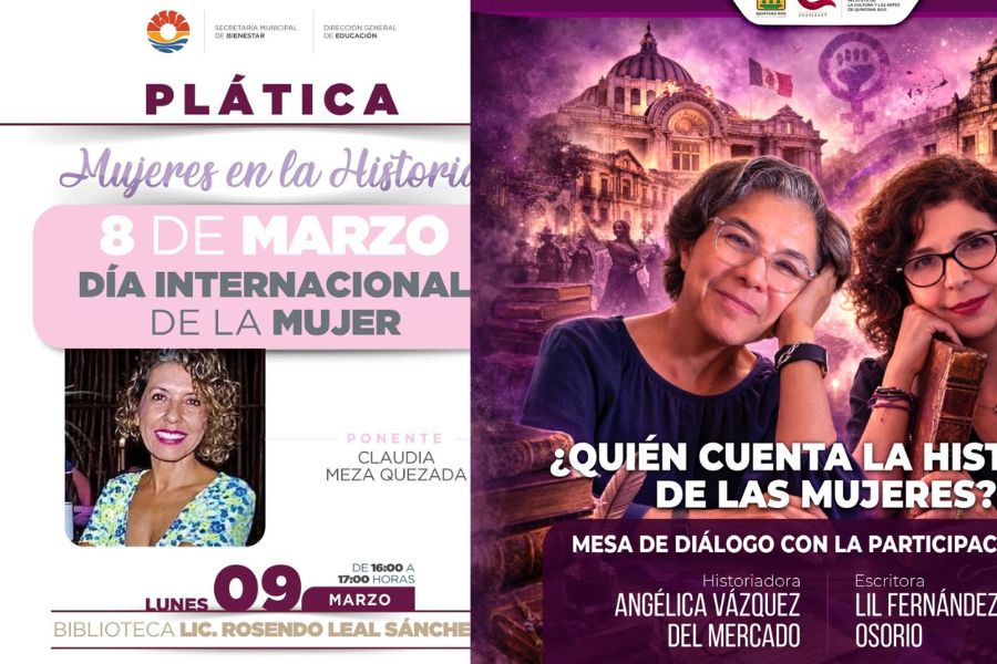 Cancún conmemora el 8M con mesas de diálogo y actividades culturales