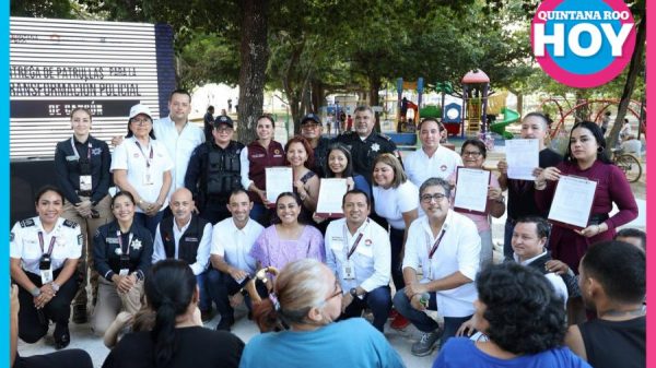 Fortalecen la presencia policial en la Supermanzana 92 con nuevas patrullas