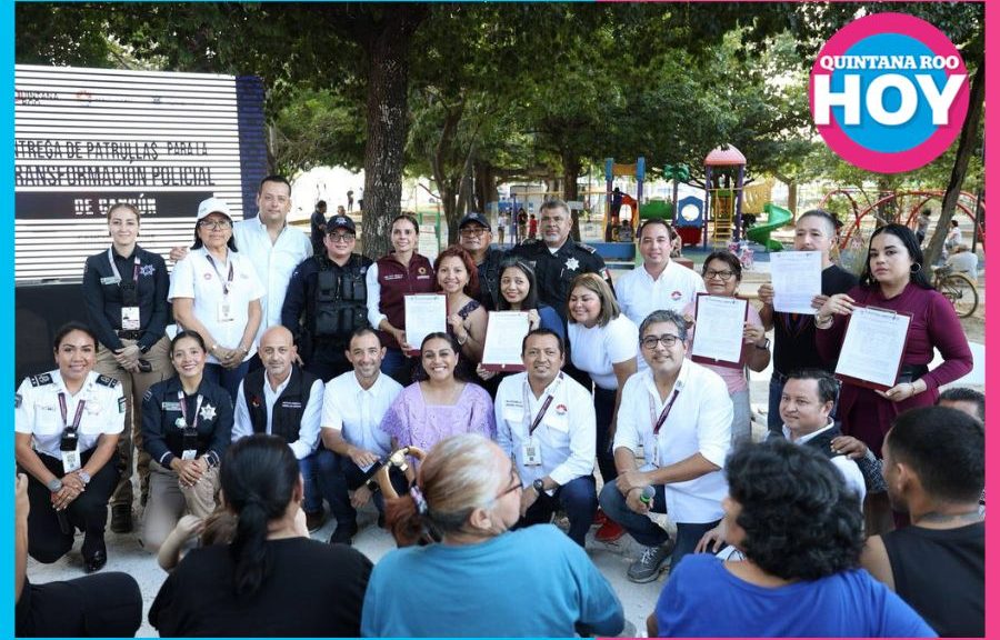 Fortalecen la presencia policial en la Supermanzana 92 con nuevas patrullas