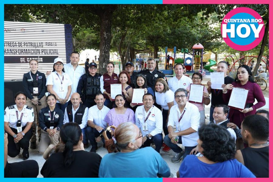 Fortalecen la presencia policial en la Supermanzana 92 con nuevas patrullas