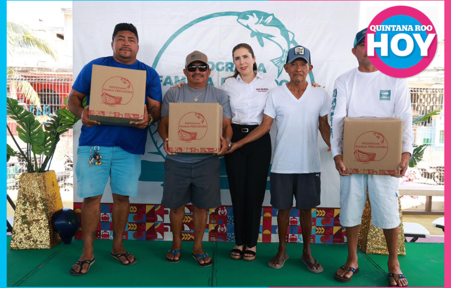 Isla Mujeres fortalece su apoyo a los pescadores con el Programa Familia Pescadora