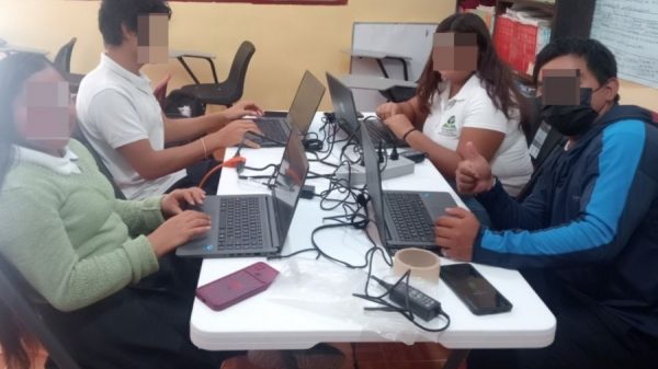 lengua maya con herramientas digitales en Kantunilkín