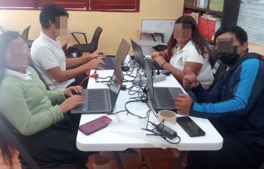 lengua maya con herramientas digitales en Kantunilkín