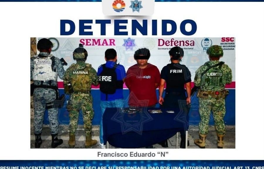 Cae presunto narcomenudista tras operativo en la Región 221