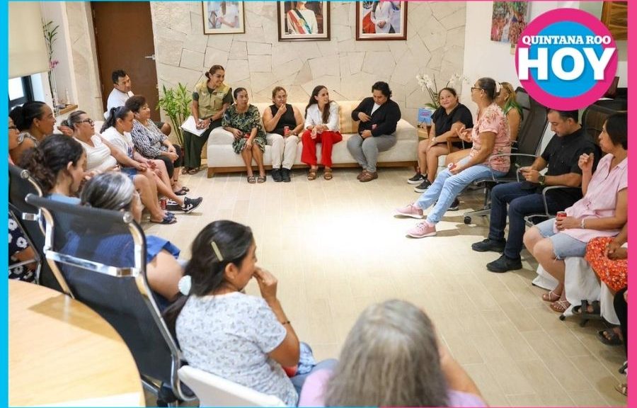 Ana Paty atiende personalmente peticiones ciudadanas en Cancún