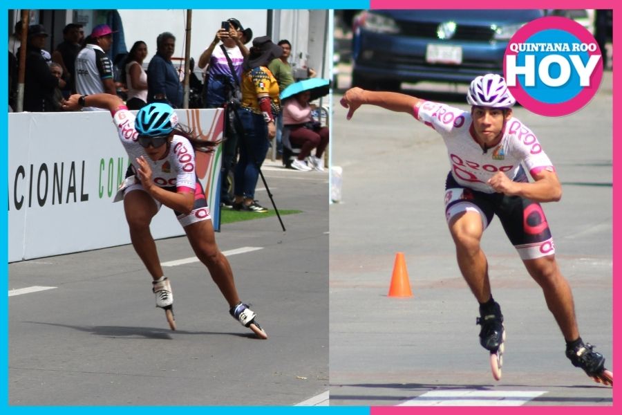 Quintana Roo arranca con fuerza en Patines sobre Ruedas y gana ocho medallas