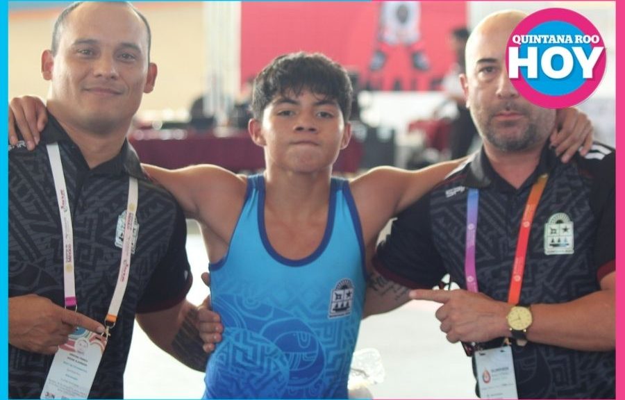 Tulum rompe récord histórico con tres oros en luchas asociadas