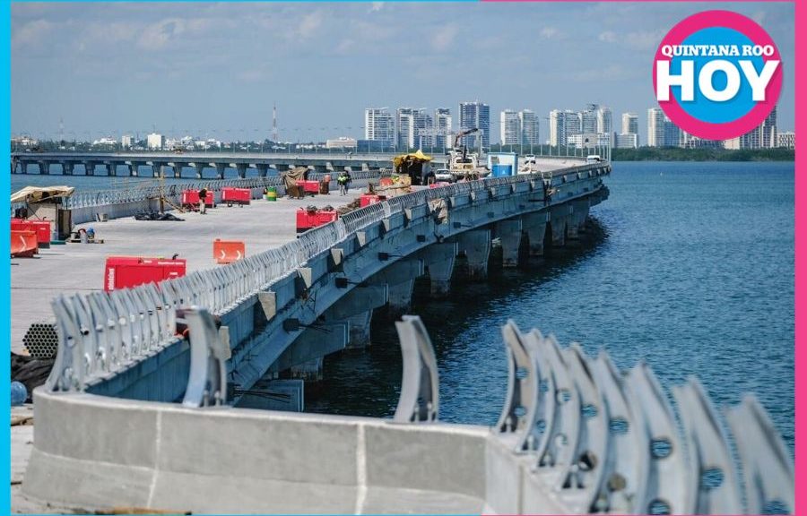Puente Nichupté tiene horario de circulación: abrirá este lunes desde temprano