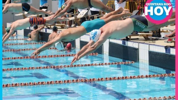 Tabasco destaca en Campeonato Nacional Máster de Natación en Cancún