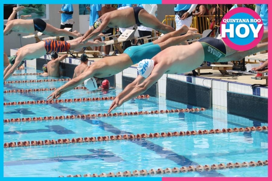 Tabasco destaca en Campeonato Nacional Máster de Natación en Cancún