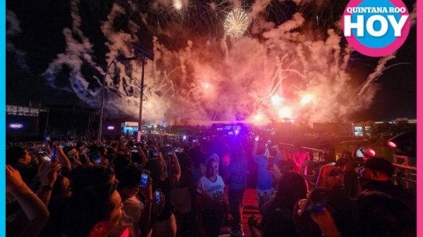 Concierto de Morat en Puente Nichupté reúne a más de 20 mil personas