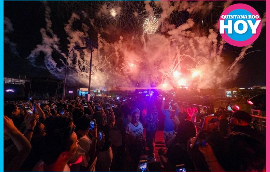 Concierto de Morat en Puente Nichupté reúne a más de 20 mil personas