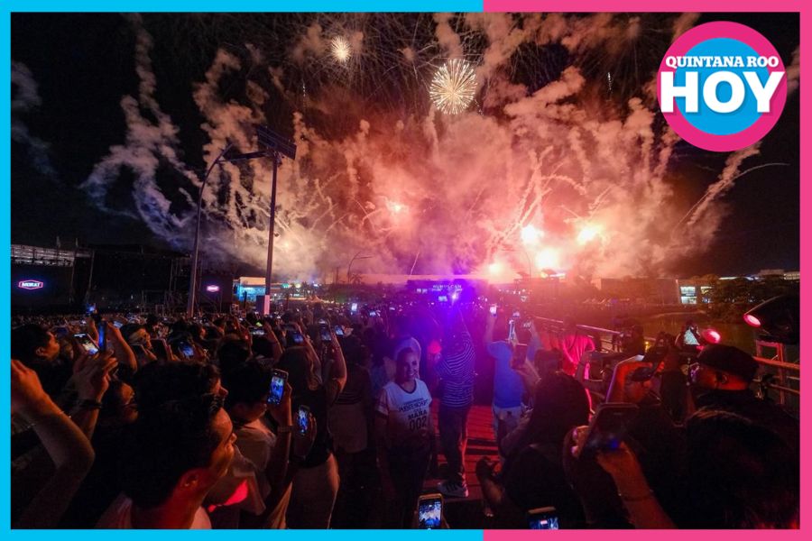 Concierto de Morat en Puente Nichupté reúne a más de 20 mil personas