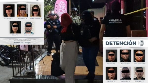 Cateo en Othón P. Blanco deja 28 mujeres rescatadas y 11 detenidos