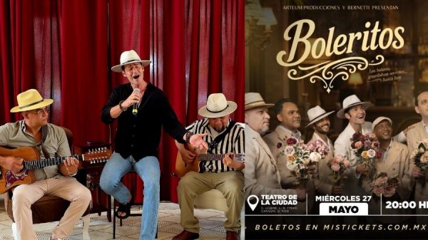 Tony Bernetti presentará “Boleritos” en Cancún con historias detrás de los clásicos