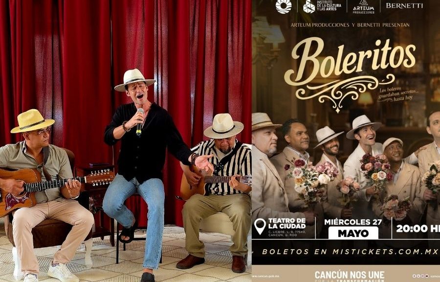 Tony Bernetti presentará “Boleritos” en Cancún con historias detrás de los clásicos