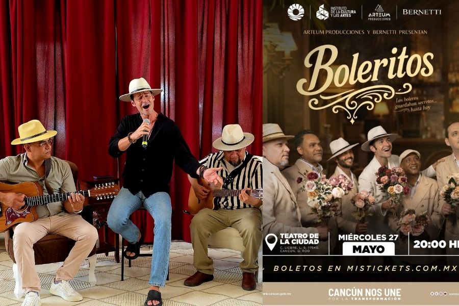 Tony Bernetti presentará “Boleritos” en Cancún con historias detrás de los clásicos