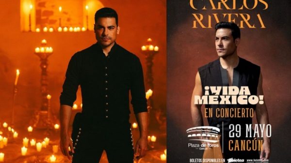 Carlos Rivera llegará a Cancún con su gira “Vida México”