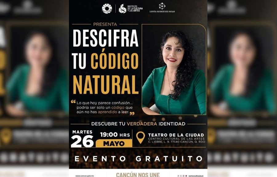 Presentarán “Descifra Tu Código Natural” en Cancún