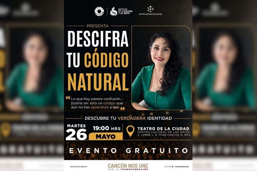 Presentarán “Descifra Tu Código Natural” en Cancún