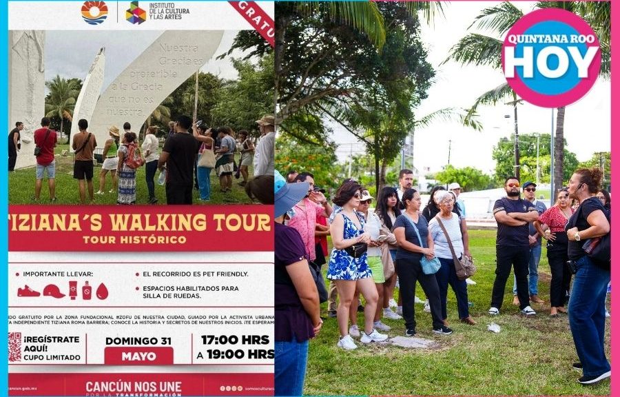 Tiziana’s Walking Tour invita a descubrir la historia de Cancún