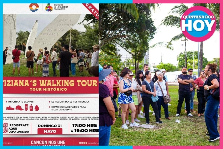 Tiziana’s Walking Tour invita a descubrir la historia de Cancún