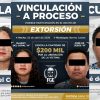Vinculan a proceso a pareja por presunta extorsión de 200 mil pesos