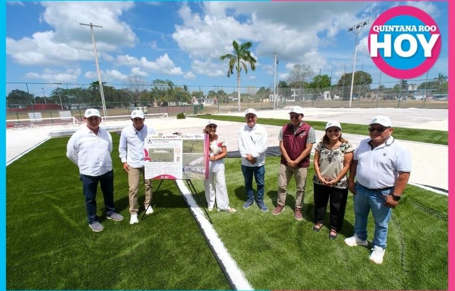 Mara impulsa nuevas canchas rumbo al Mundial 2026 en Bacalar