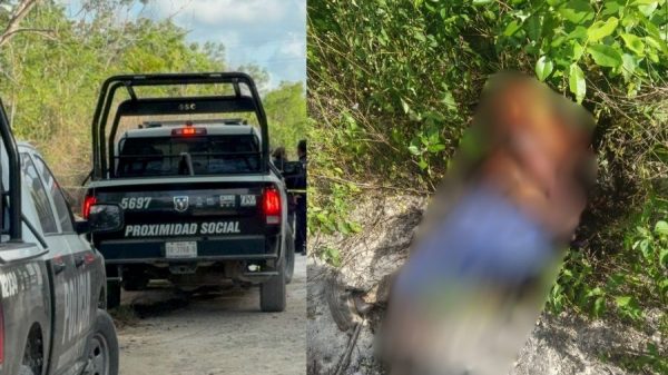 Hallan cuerpo maniatado en Tres Reyes; buscan a responsables