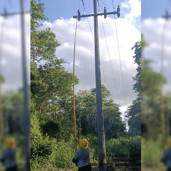 Suspenden energía eléctrica en comunidades por trabajos de la CFE