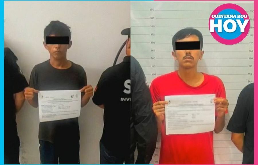 Detienen a dos sujetos por enganchar a menores para vender droga en Tulum