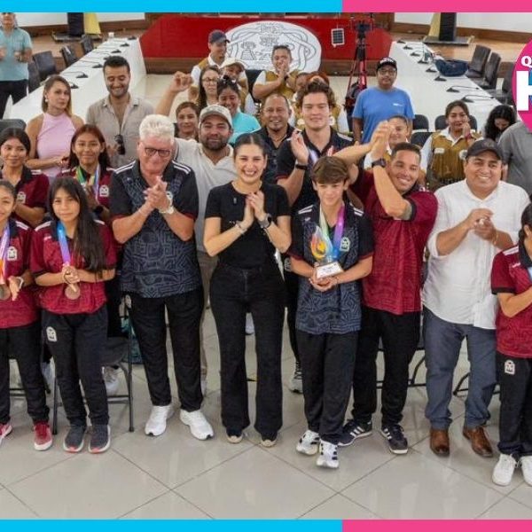 Estefanía Mercado reconoce a medallistas de CONADE 2026