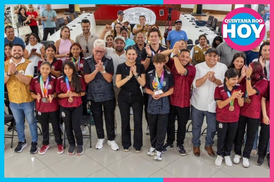 Estefanía Mercado reconoce a medallistas de CONADE 2026