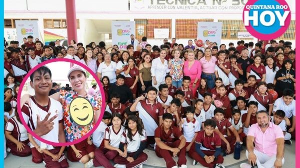 Lleva DIF programa preventivo a más de 800 estudiantes en Isla Mujeres