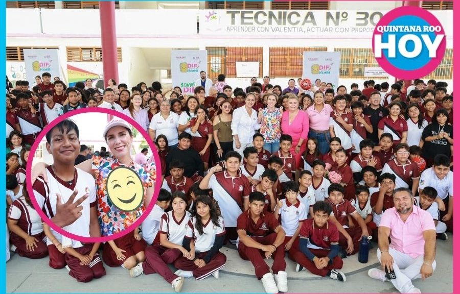 Lleva DIF programa preventivo a más de 800 estudiantes en Isla Mujeres