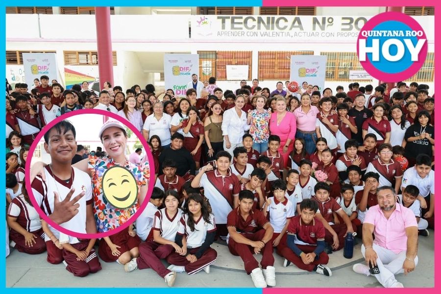 Lleva DIF programa preventivo a más de 800 estudiantes en Isla Mujeres