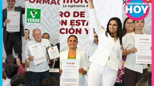 Completan registro cinco aspirantes a la coordinación estatal del Comité de Transformación en Quintana Roo