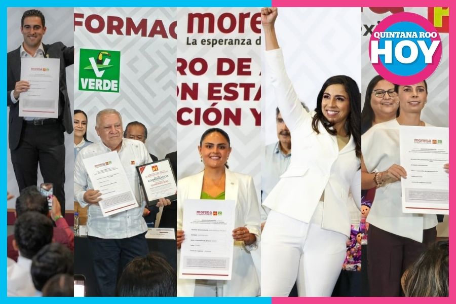Completan registro cinco aspirantes a la coordinación estatal del Comité de Transformación en Quintana Roo