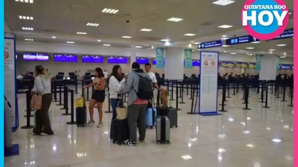 Cae 11% tráfico internacional en Cancún durante mayo de 2026