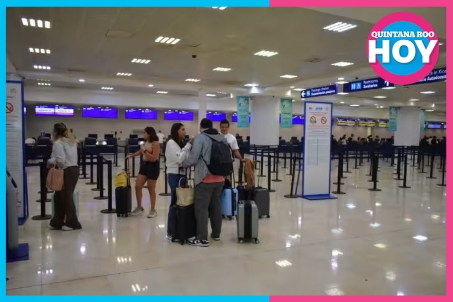 Cae 11% tráfico internacional en Cancún durante mayo de 2026
