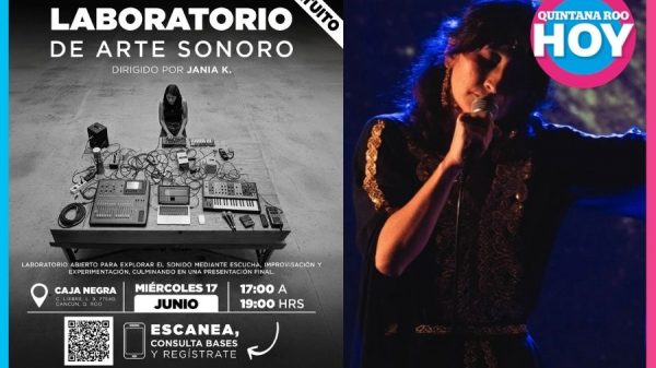 Cancún abrirá Laboratorio de Arte Sonoro en la Caja Negra