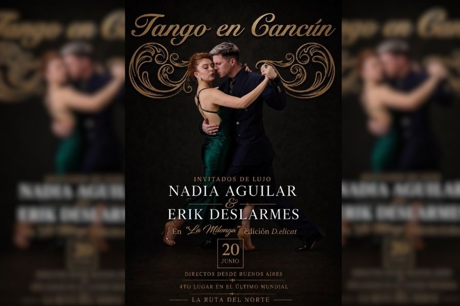 Campeones del tango argentino llegarán a Cancún para una milonga especial