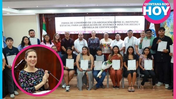 convenio del IEEJA en Isla Mujeres