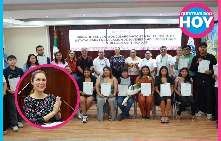 convenio del IEEJA en Isla Mujeres